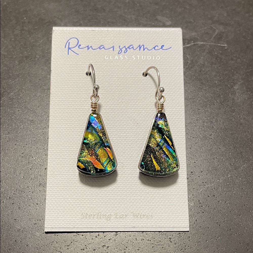Multicolor Sterling Silver Earrings